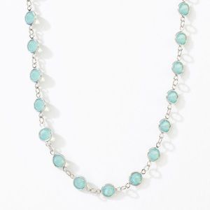 Touchstone Crystal by Swarovski Pacific Green Chanelle Necklace